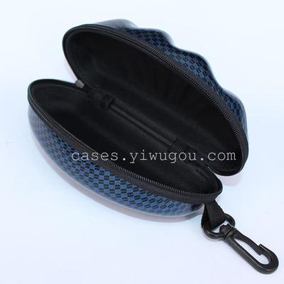 廠家直銷眼鏡盒2015 PU皮革貝殼系列EVA太陽(yáng)眼鏡盒的義烏制造魅力